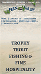 Mobile Screenshot of fernvalleytrout.com